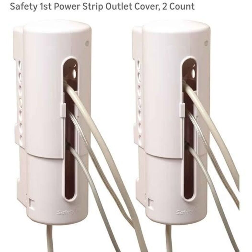 Safety 1st Power Strip Outlet Cover, 2 Count